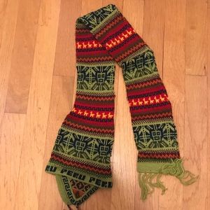 Peruvian Beanie Scarf